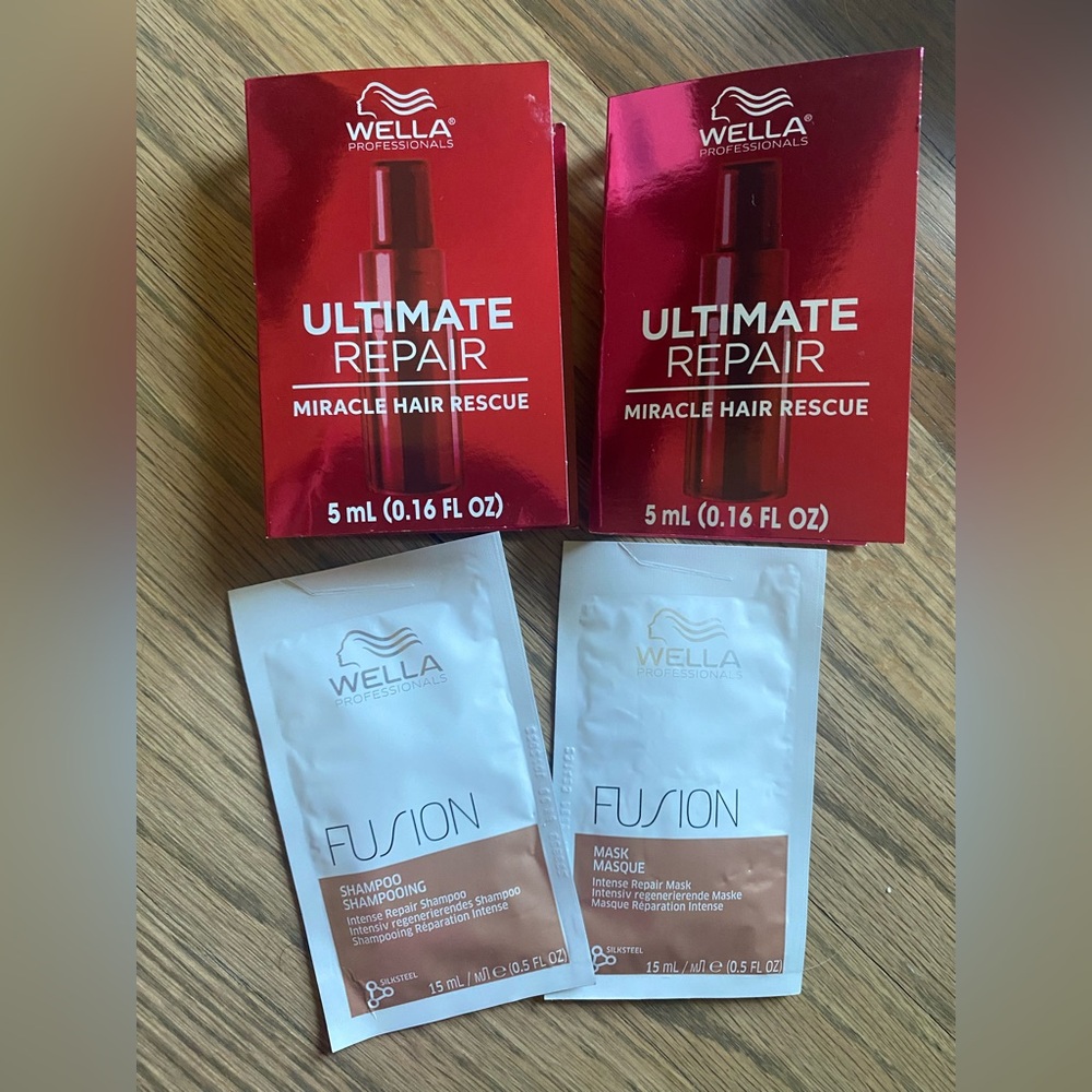 Wella professional hair repair products Four pieces bundle